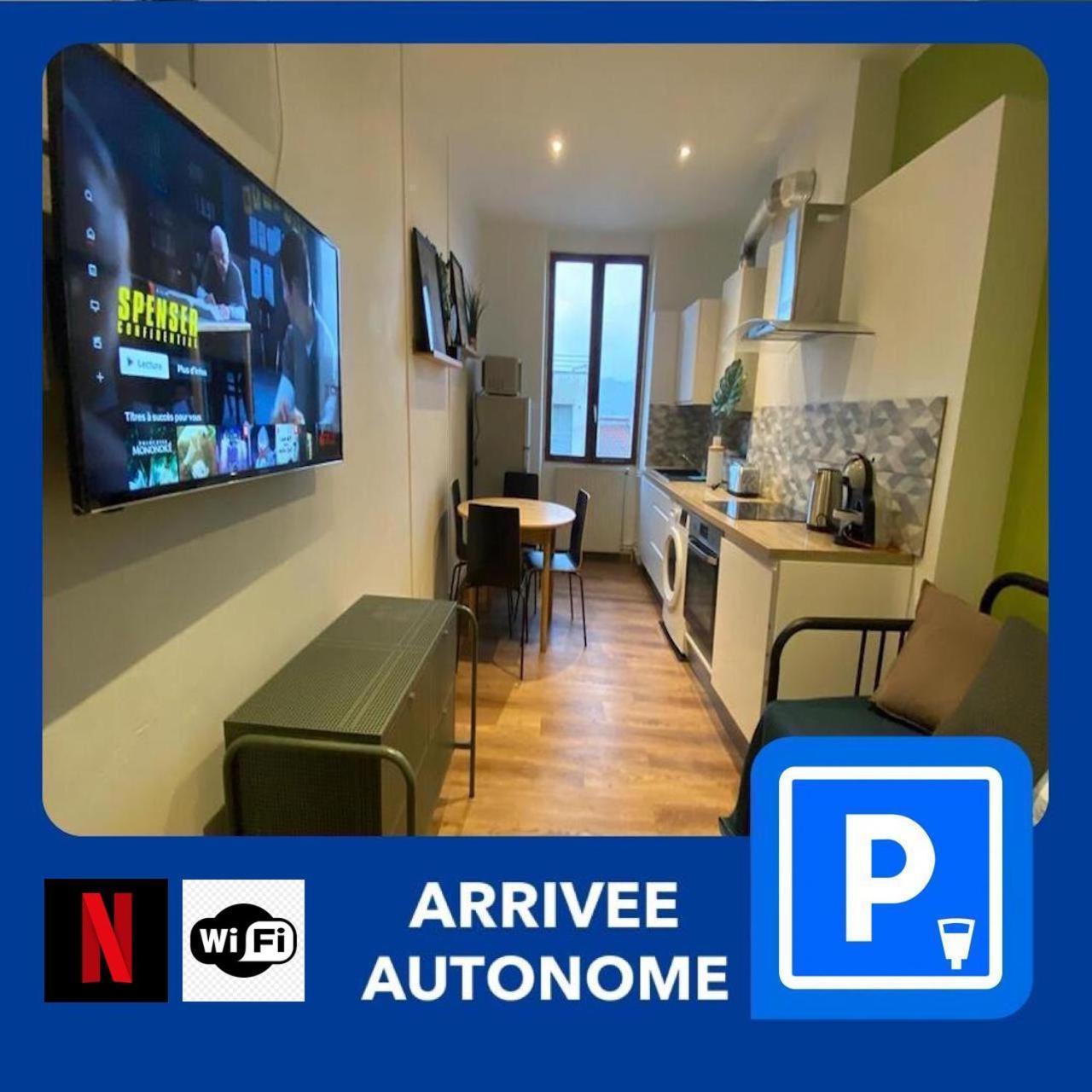 Ferienwohnung 012 Chic & Cosy F2 34M2 Hypercentre Wifi Smart Tv Netflix Saint-Etienne  Exterior foto