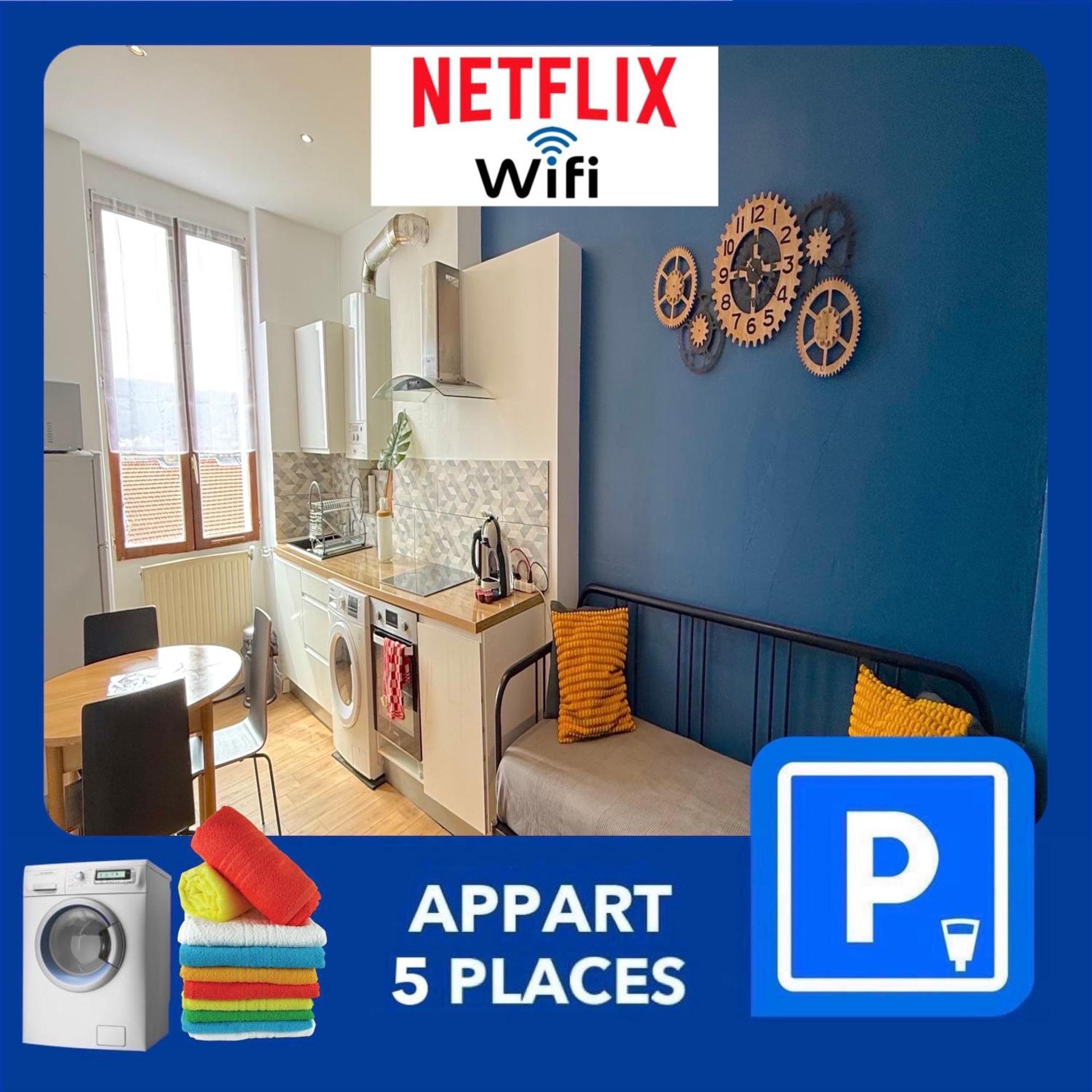 Ferienwohnung 012 Chic & Cosy F2 34M2 Hypercentre Wifi Smart Tv Netflix Saint-Etienne  Exterior foto